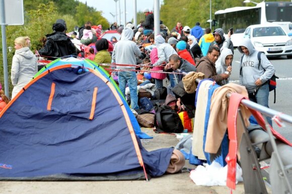 Europos konservatoriai skyla dėl pabėgėlių, G. Landsbergis – už solidarumą su A. Merkel