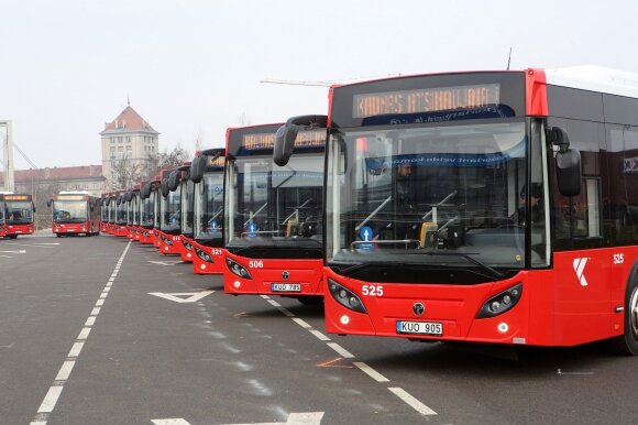 Naujieji autobusai "Temsa LF12"