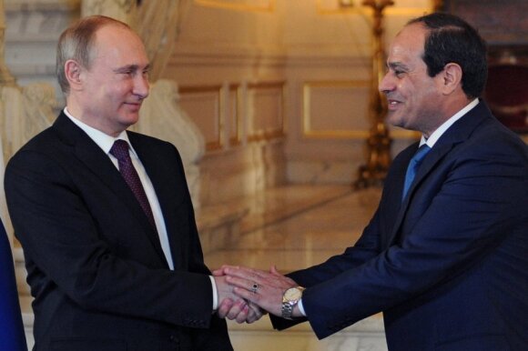 Vladimiras Putinas,  Abdel Fattah al-Sisi