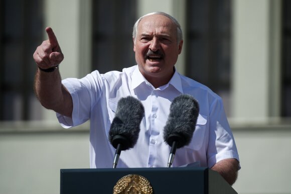Lukašenka mitinge