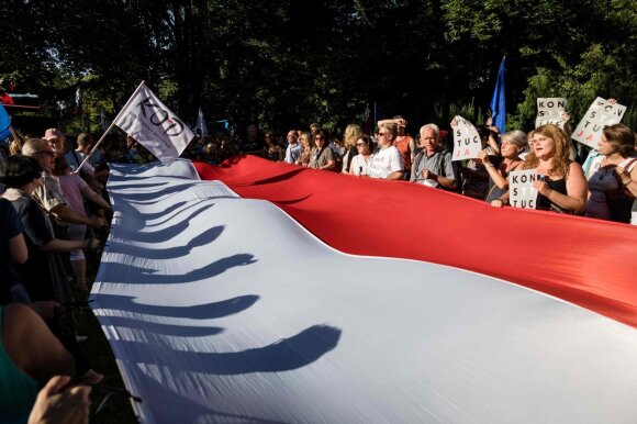 Auganti Lenkijos galia dirgina Europą