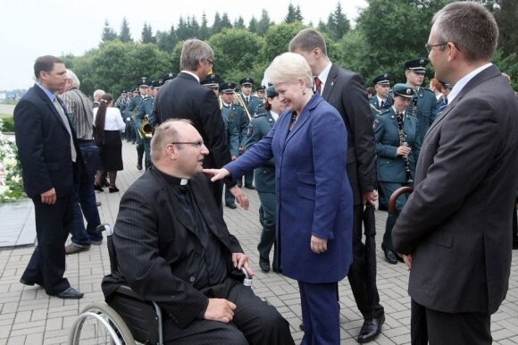 Tomas Šernas ir Dalia Grybauskaitė