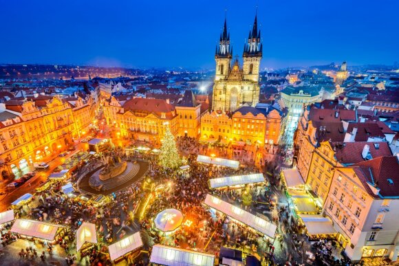 Įspūdingai pasipuošusi Europos šalis jau kviečia drauge laukti Kalėdų