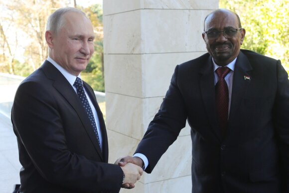 Omaras al-Bashiras, Vladimiras Putinas