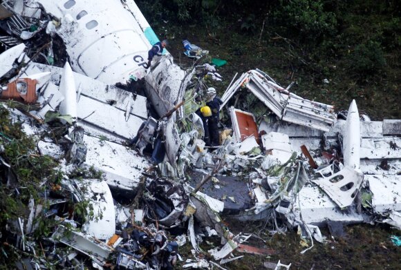 Lėktuvo katastrofa Kolumbijoje