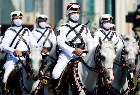 Kataro raitoji policija parade
