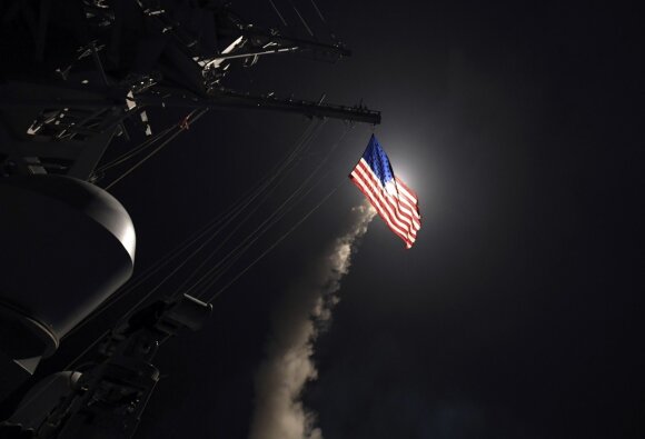 JAV pajėgos smogė Sirijai