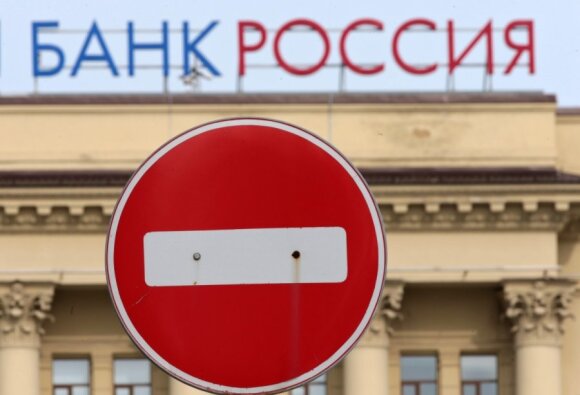 Rusijos bankas Rossija, sankcijos Rusijai