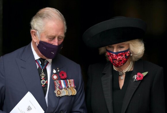 Princas Charlesas su žmona Camilla 
