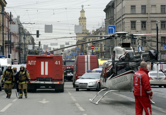 Sankt Peterburgo teroras: kas norėjo atkeršyti Rusijai?
