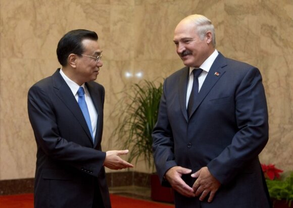 Li Keqiang, Aleksandras Lukašenka