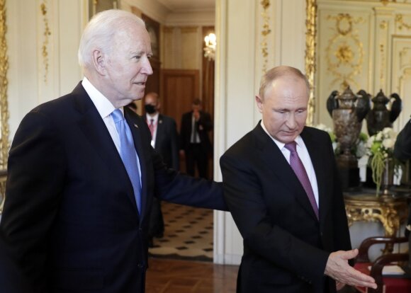 Joe Bidenas, Vladimiras Putinas