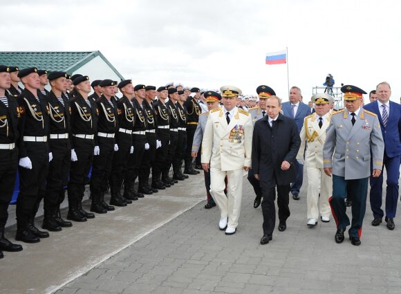 V. Putino vizitas Kaliningrade