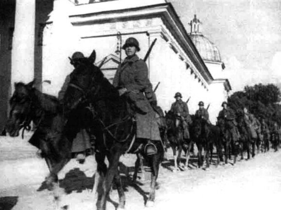 Raudonoji armija Vilniuje. 1939 m. 