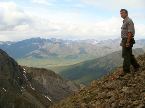 Kenas Ilgunas, dirbantis reindžeriu nacionaliniame parke