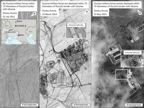 NATO apie palydovines nuotraukas iš Ukrainos pasienio: štai kokia realybė