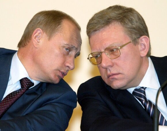Vladimiras Putinas ir Aleksejus Kudrinas