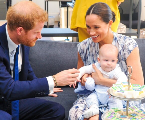 Princas Harry ir Meghan Markle su sūnumi Archie