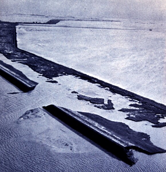 Potvynis Nyderlanduose 1953 metais, kuomet audra pralaužė pylimus