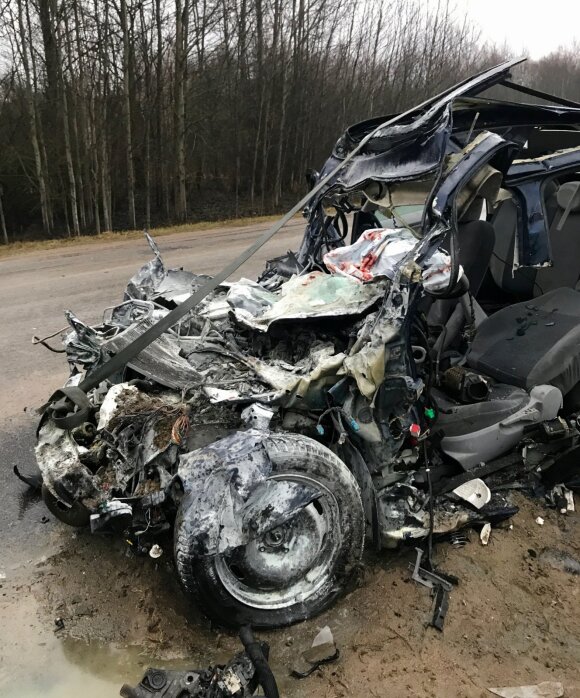 В Вильнюсском районе в ДТП погибла женщина