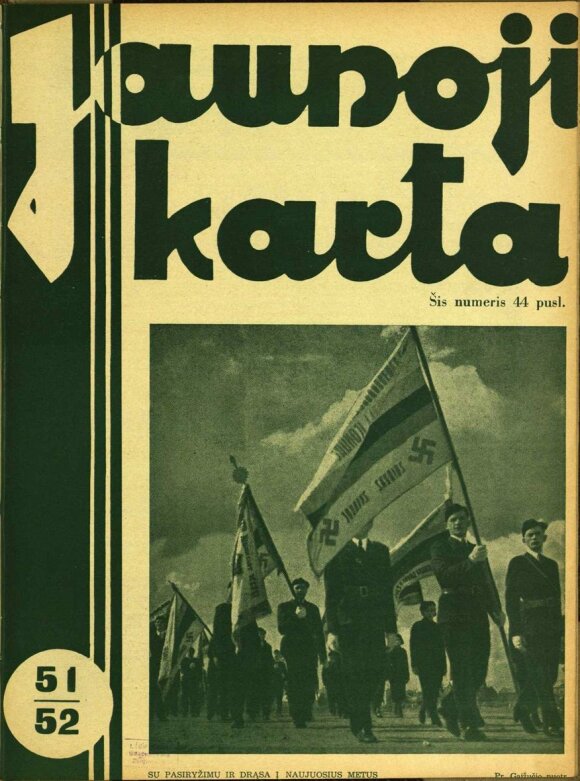 Jaunosios Lietuvos leidynys „Jaunoji karta“. 1935 m.
