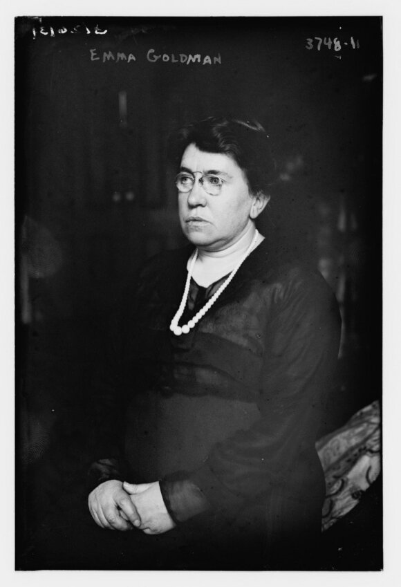 Emma Goldman, JAV Kongreso bibliotekos nuotr.