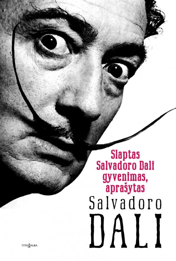 Knygos „„Slaptas Salvadoro Dalí gyvenimas, aprašytas Salvadoro Dalí“ viršelis