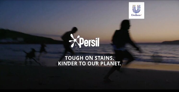 Klaidinančios „Persil“ reklamos ekrano nuotrauka