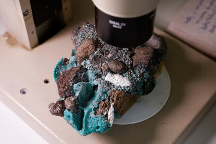 Trindadės saloje Atlanto vandenyne aptiktas naujas geologinis darinys - plastiglomeratai.
