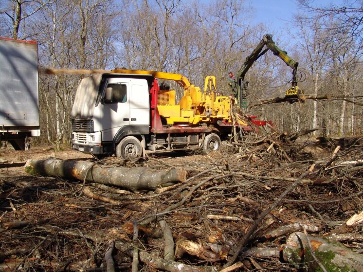  Lietuvoje šilumos gamybai naudojama menkavertė mediena, miško liekanos, atliekos