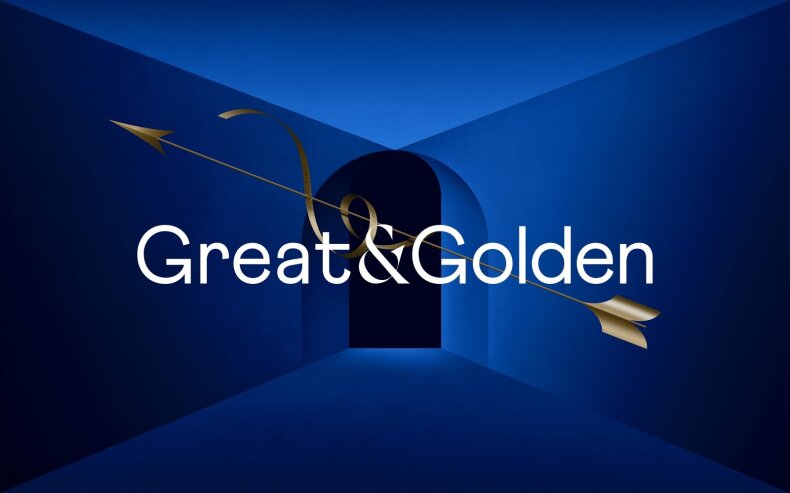 "Great&Golden" logotipas
