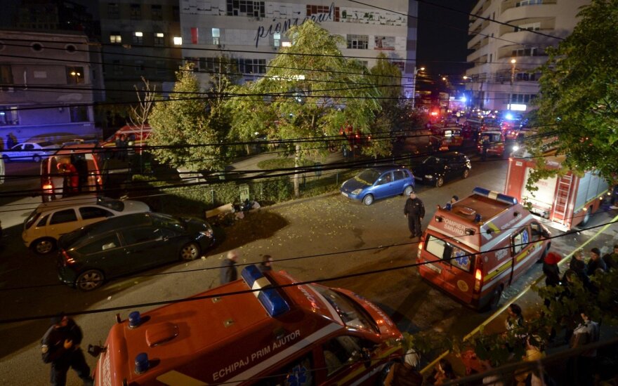 Tragedija Rumunijoje – per sprogimą naktiniame klube žuvo kelios dešimtys žmonių