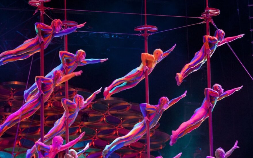 Pirmą kartą su spektakliu "Saltimbanco" atvykęs "Cirque du Soleil"