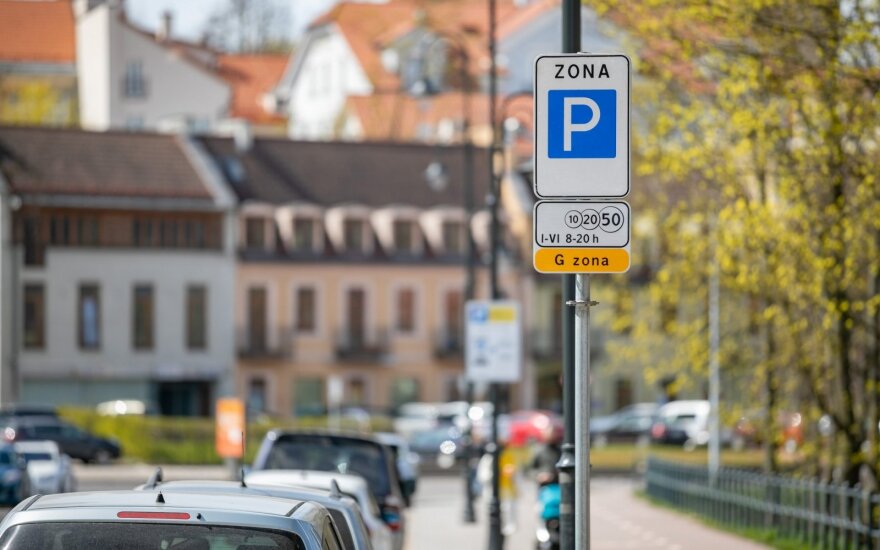 Automobilių stovėjimas Vilniuje