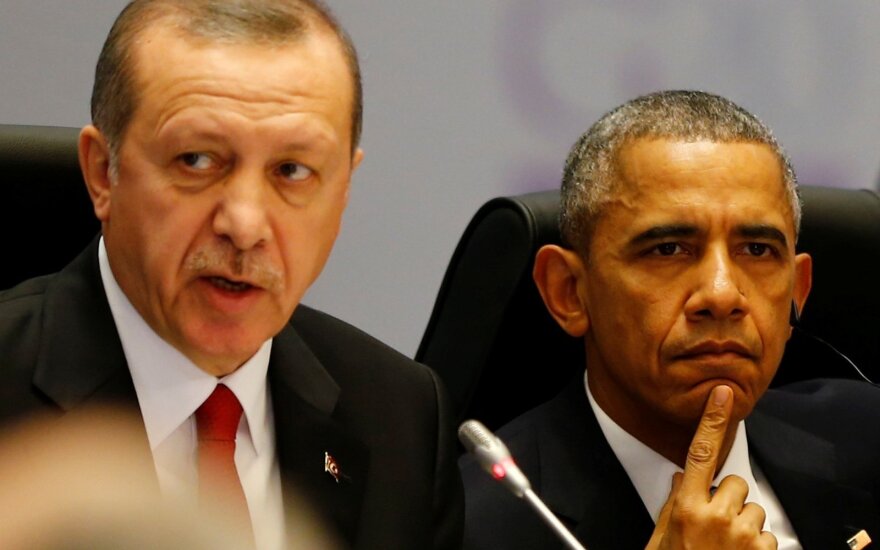 JAV ir Turkijos vadovai susitiks Kinijoje per G-20 viršūnių susitikimą