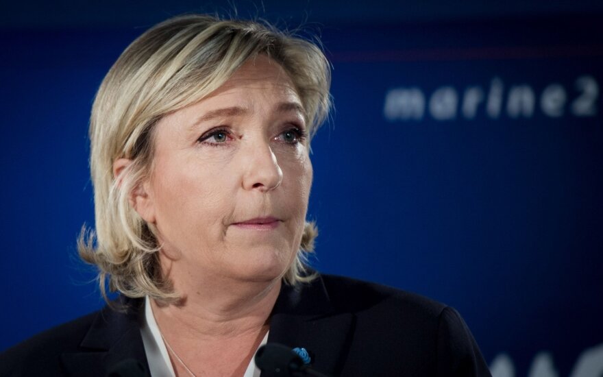 M. Le Pen nemato Rusijos grėsmės