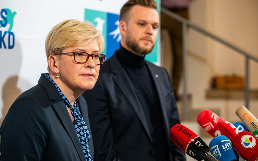 Ingrida Šimonytė, Gabrielius Landsbergis