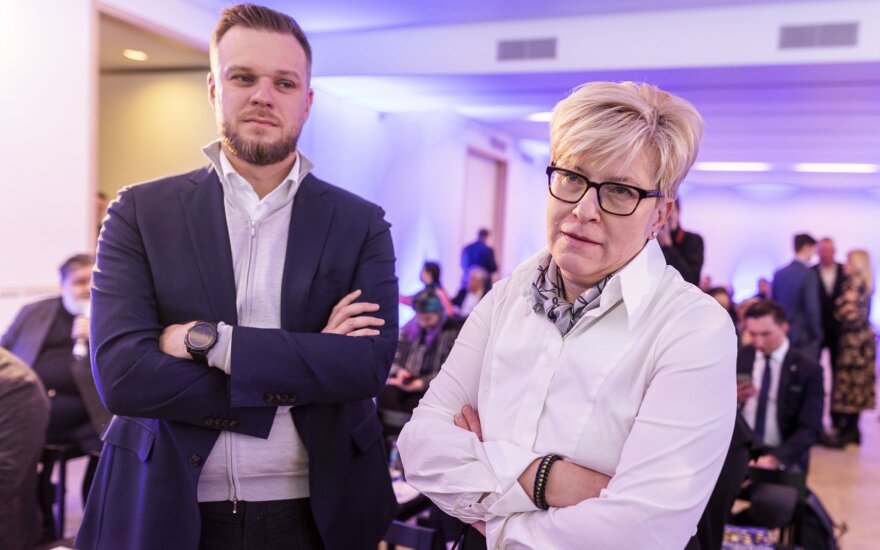 Gabrielius Landsbergis ir Ingrida Šimonytė