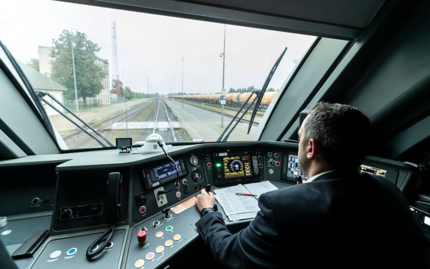 Rail Baltica project in progress with territories planned for maintenance depots
