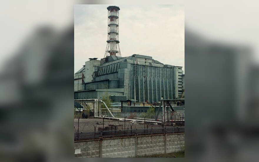 Sarkofagas, gaubiantis Černobylio ketvirtąjį reaktorių