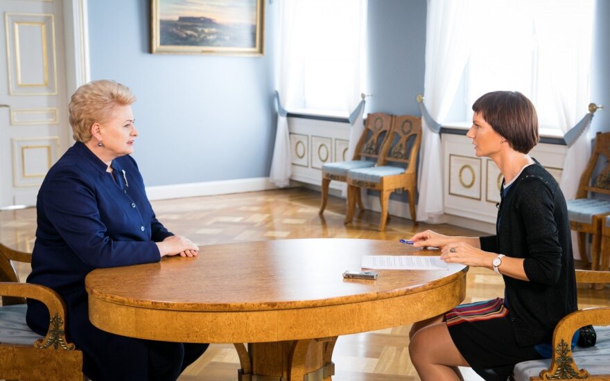 D. Grybauskaitė: nuo pat pirmo susitikimo su V. Putinu gavau Rusijos reikalavimų sąrašą