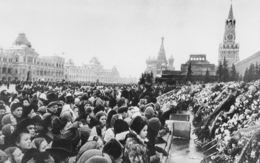 Vaizdų, matytų Stalino mirties dieną, negali pamiršti iki šiol