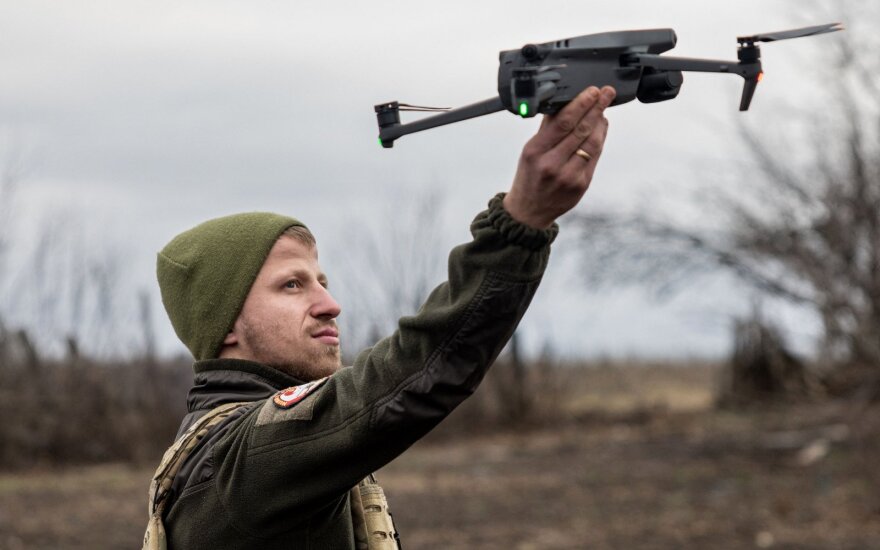 Žiniasklaida: Rusija naudoja Kinijoje pagamintą įrangą, kad aptiktų ukrainiečių dronus