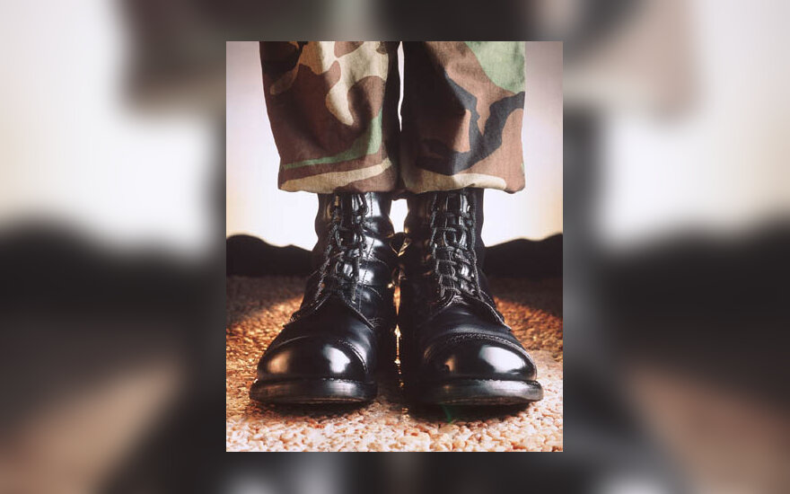 kareivis, kariuomenė, batai