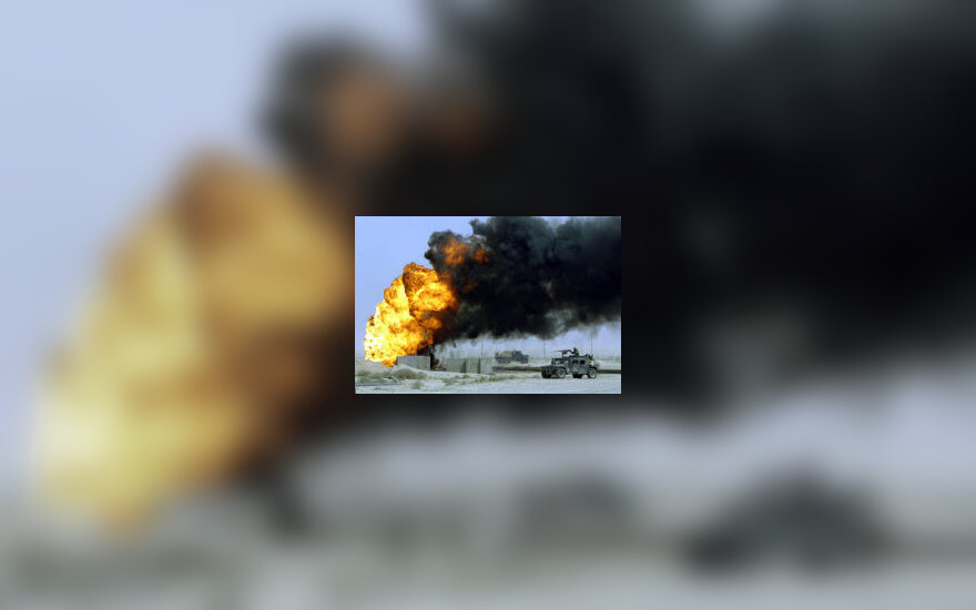 Dega naftos gręžinys Irake