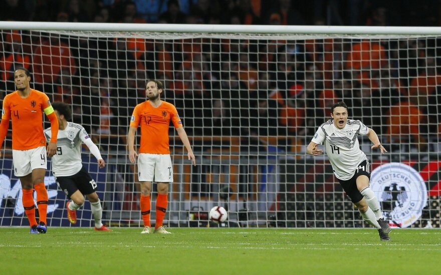 Amsterdame – dramatiška Vokietijos rinktinės pergalė prieš olandus