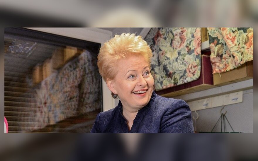 Dalia Grybauskaitė Panevėžyje R. Dačkaus nuotr.