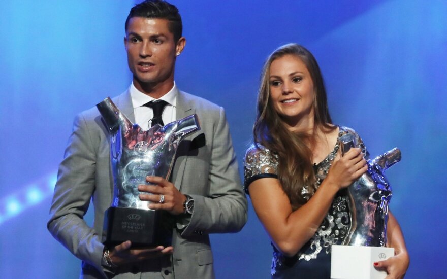 Cristiano Ronaldo ir Lieke Martens