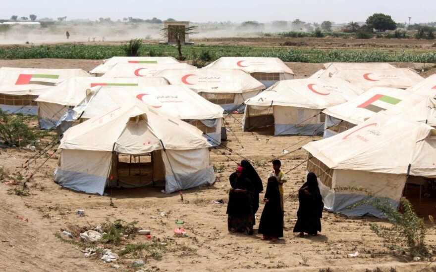 Jemenų pabėgėlių stovykla