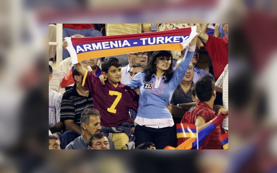 Turkija ir Armėnija sutarė dėl dvišalių santykių normalizavimo gairių